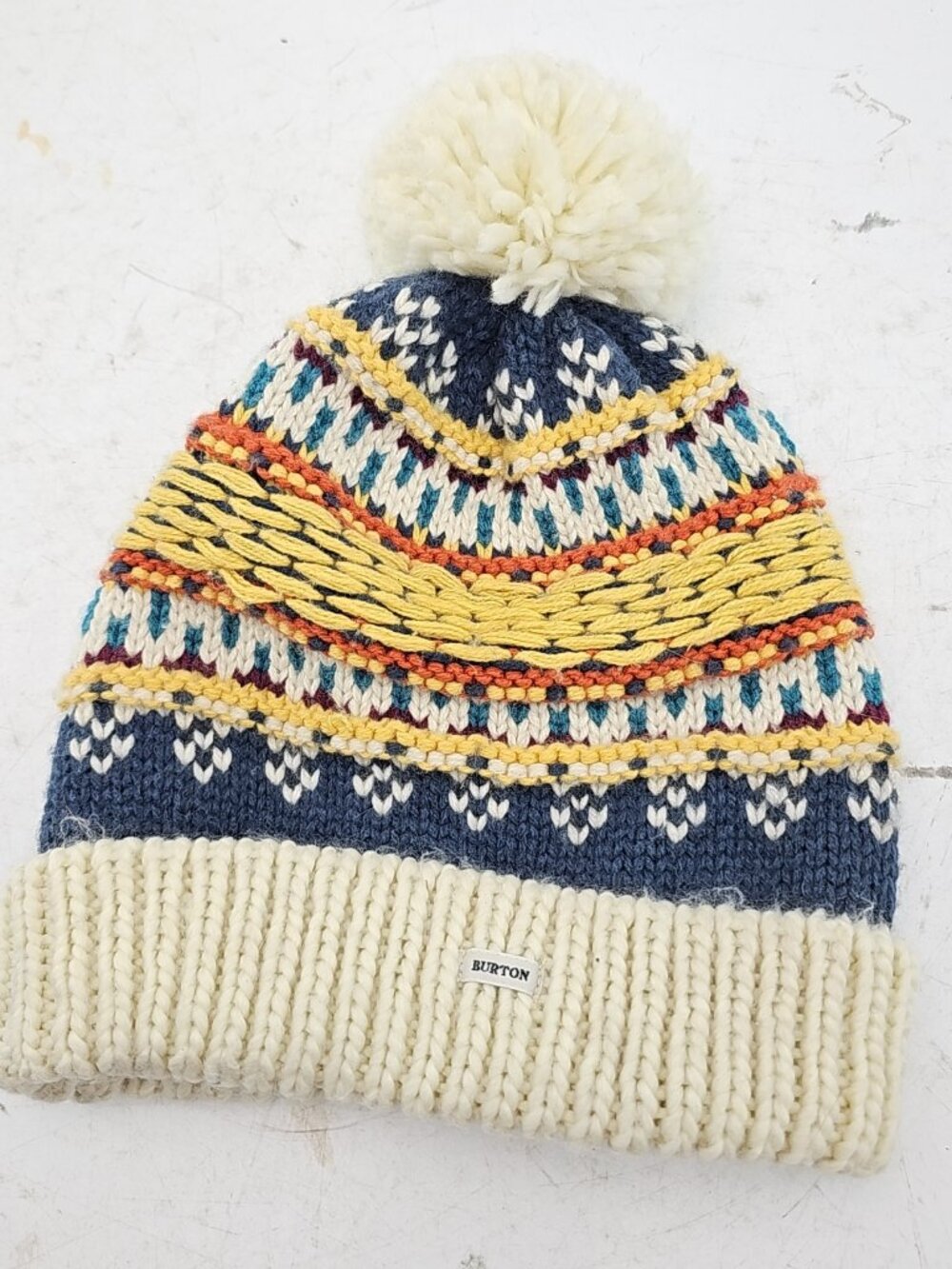 Burton Patterned Knit Beanie